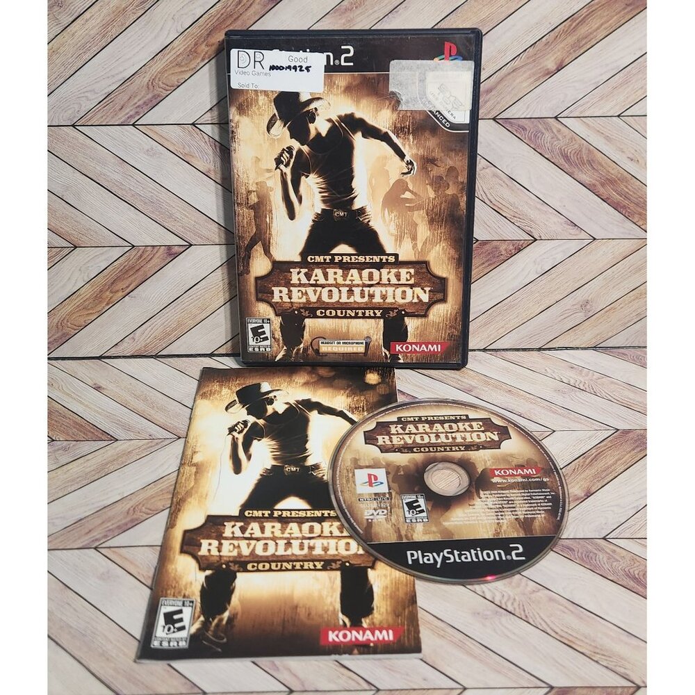 CMT Presents Karaoke Revolution Country for PlayStation 2
